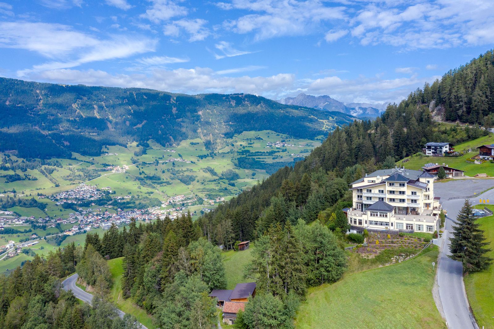 Vue depuis l'appart-hôtel Panorama Alpin Jerzens