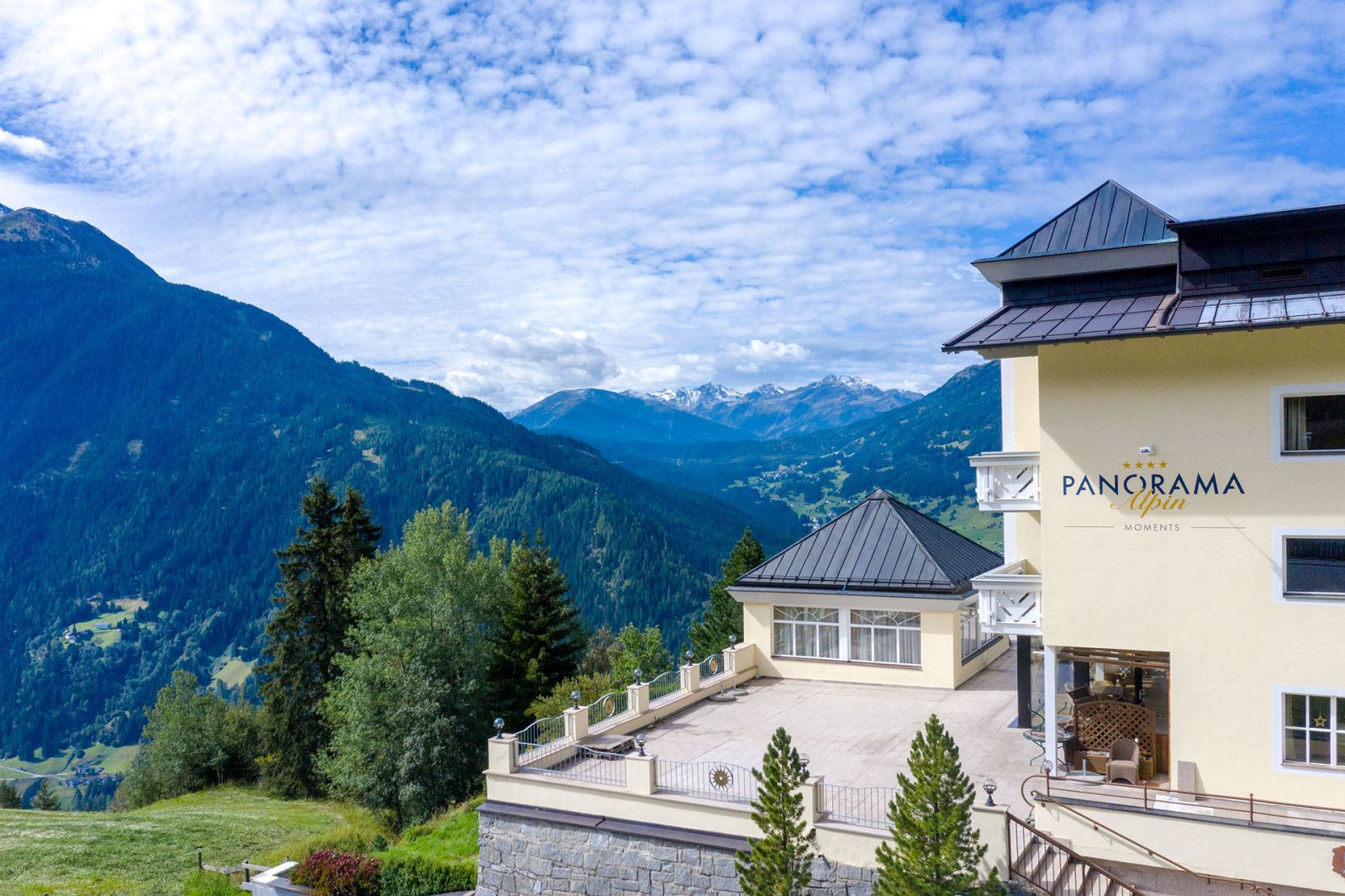 Aussicht Aparthotel Panorama Alpin Jerzens