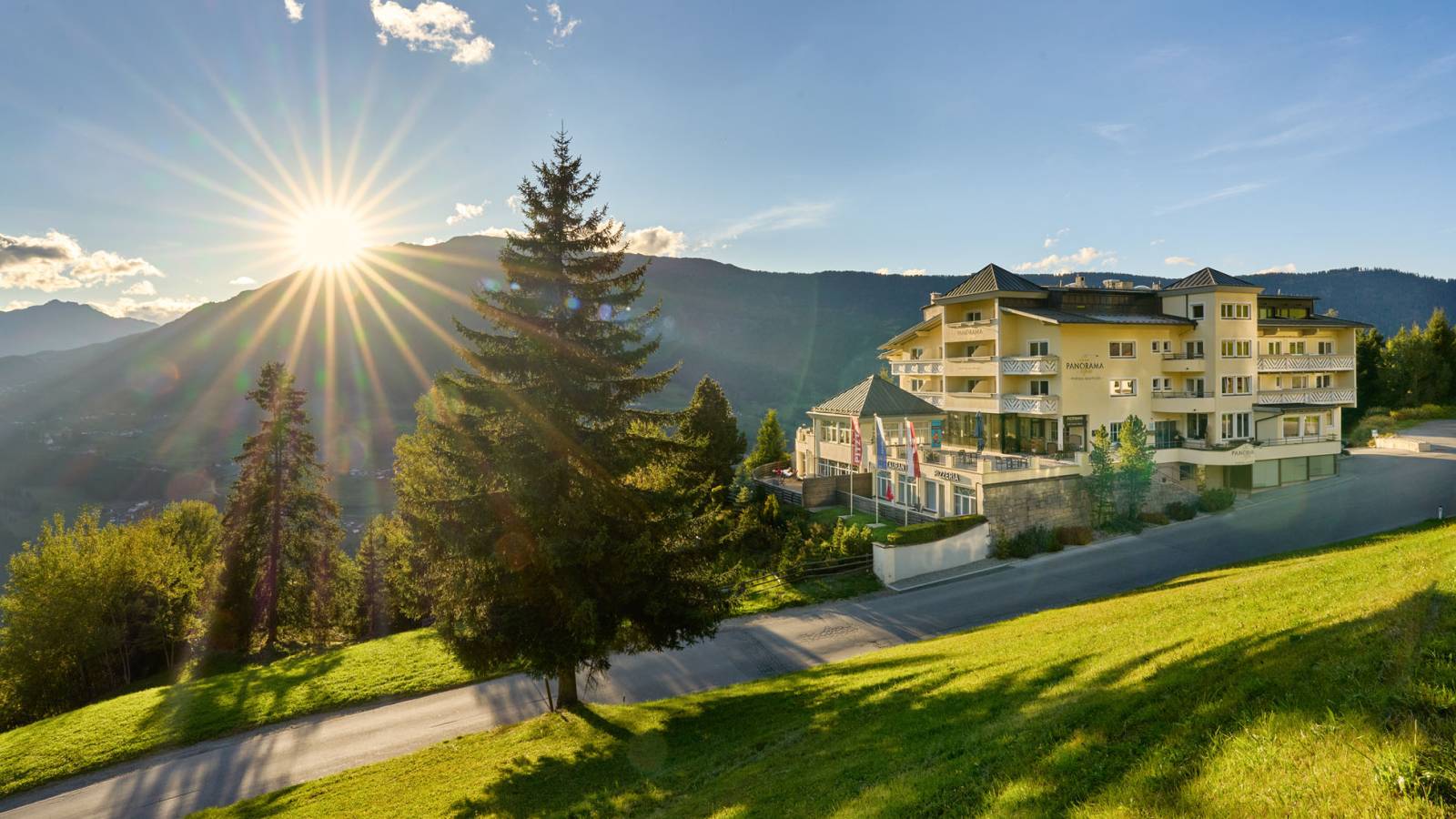 Aussicht Aparthotel Panorama Alpin Jerzens