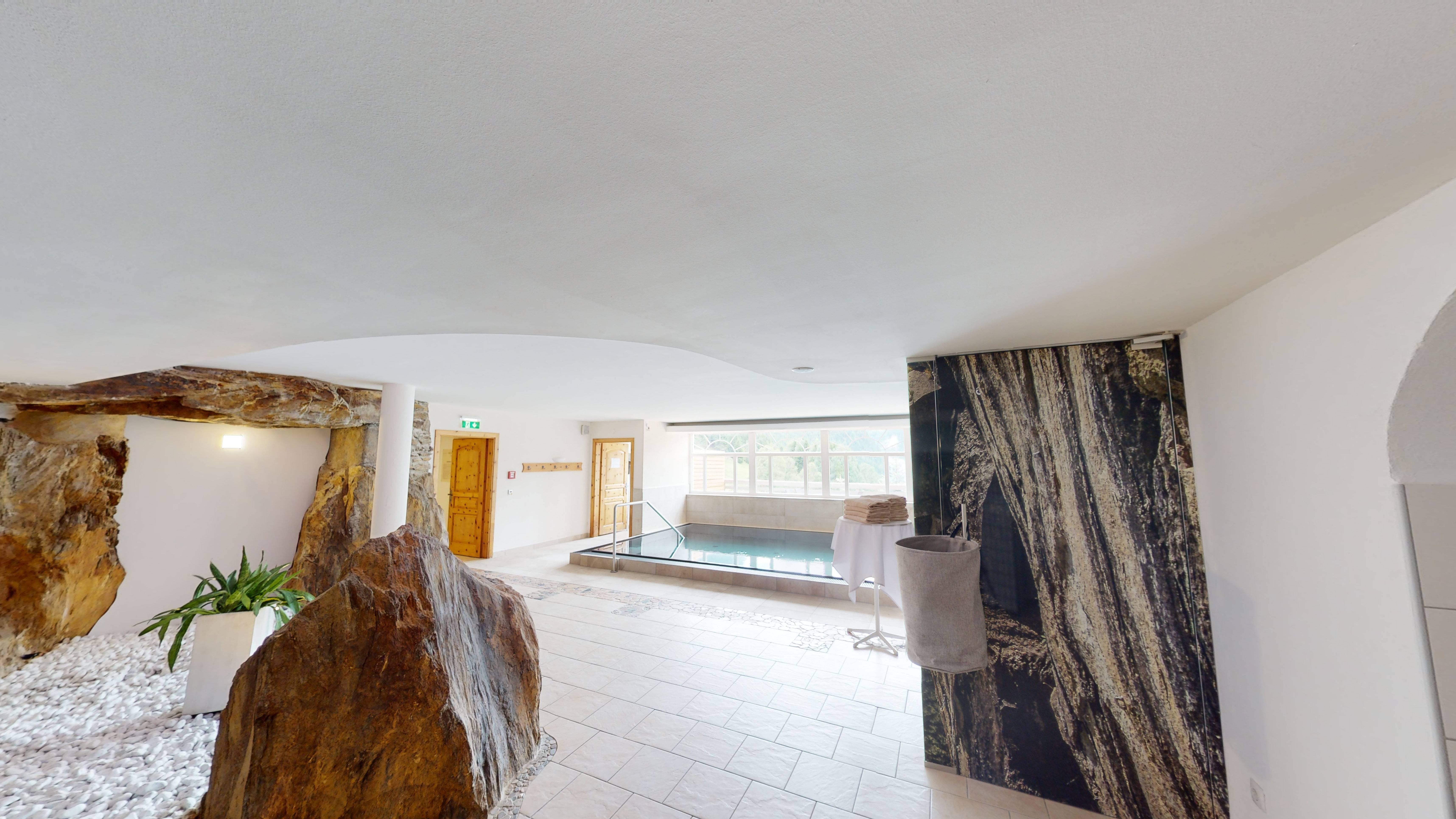 Wellnessbereich im Aparthotel