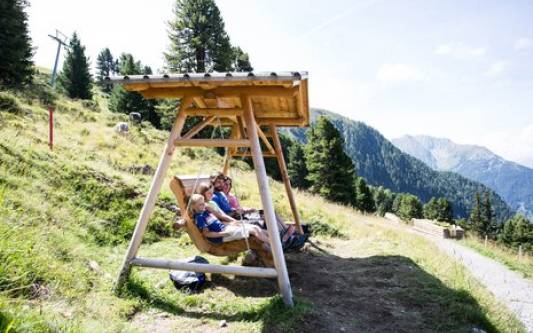 Bank - Alpen Wanderung