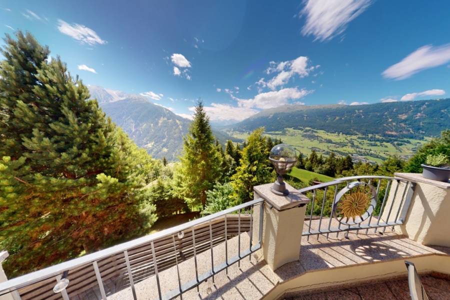 Berglandschaft Pitztal Hochzeiger mit Urlaubern