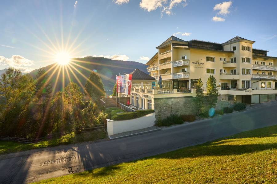 Sommeransicht Panorama Alpin